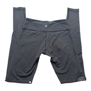 lululemon Sz 4 Winder Under Black Leggings